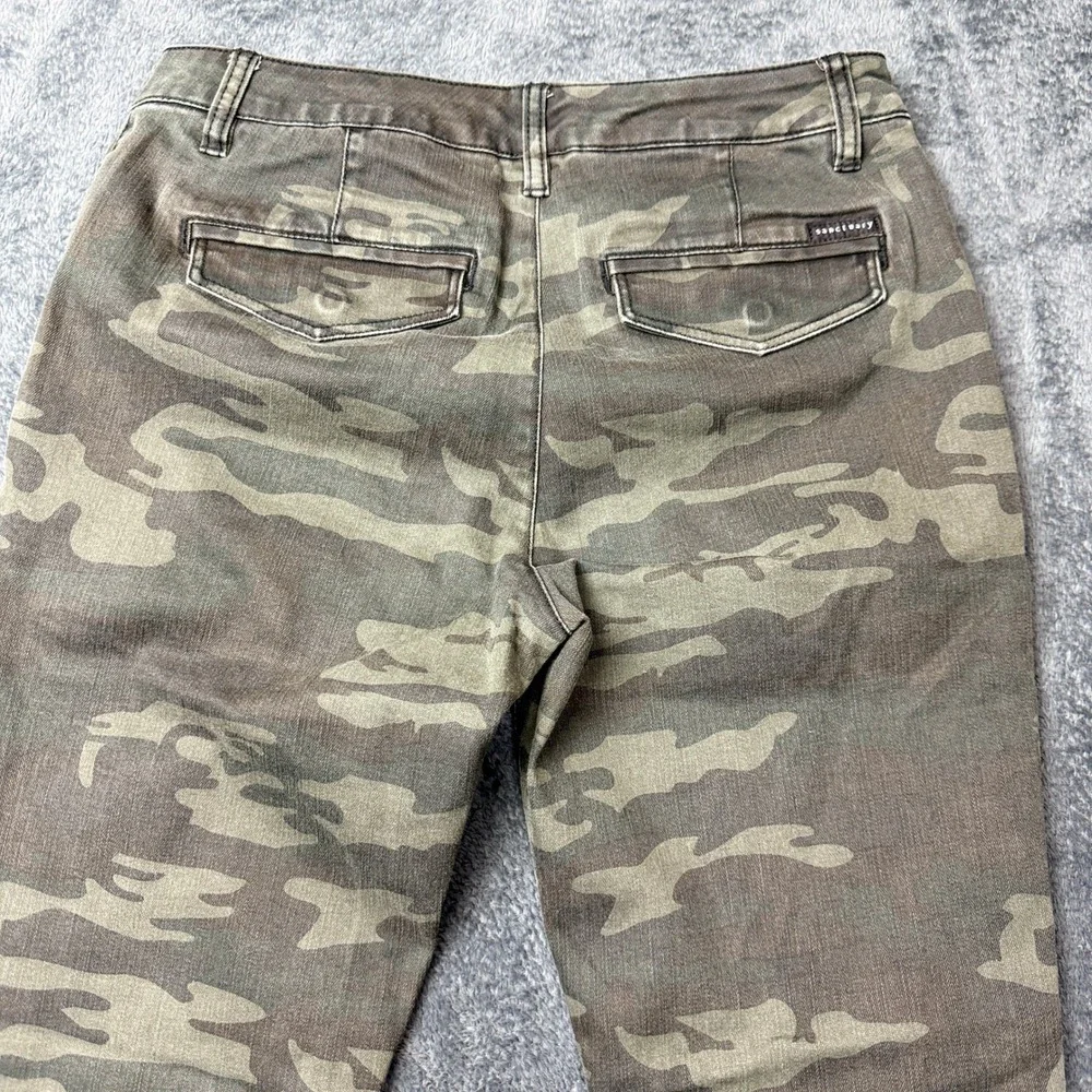 Sanctuary Standard Surplus Camo Ankle Zip Utility Pants - Picture 14 of 16